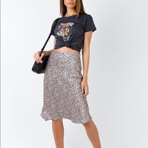 Princess Polly - ZAZU MIDI SKIRT LEOPARD